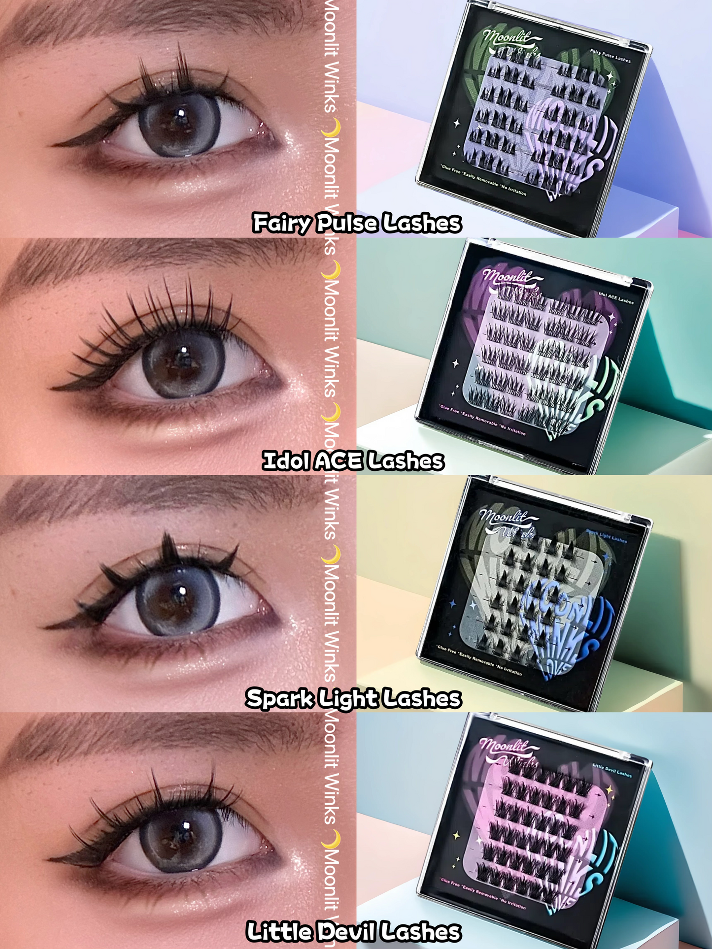 Love Series Lash Bundle (Glue Free)